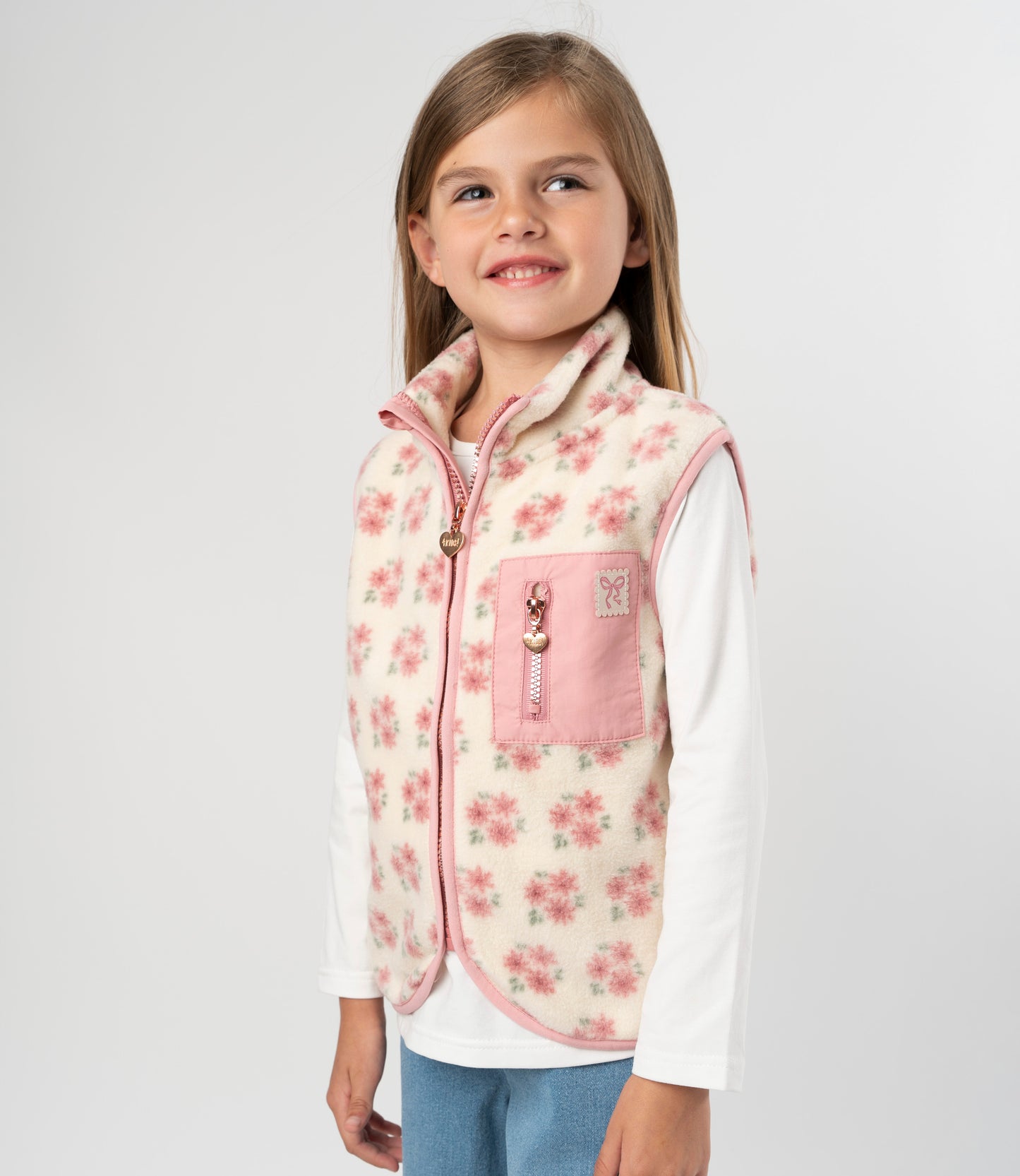 Chaqueta niña sin mangas