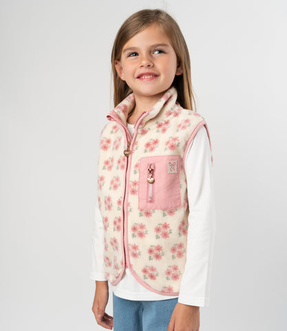 Chaqueta niña sin mangas