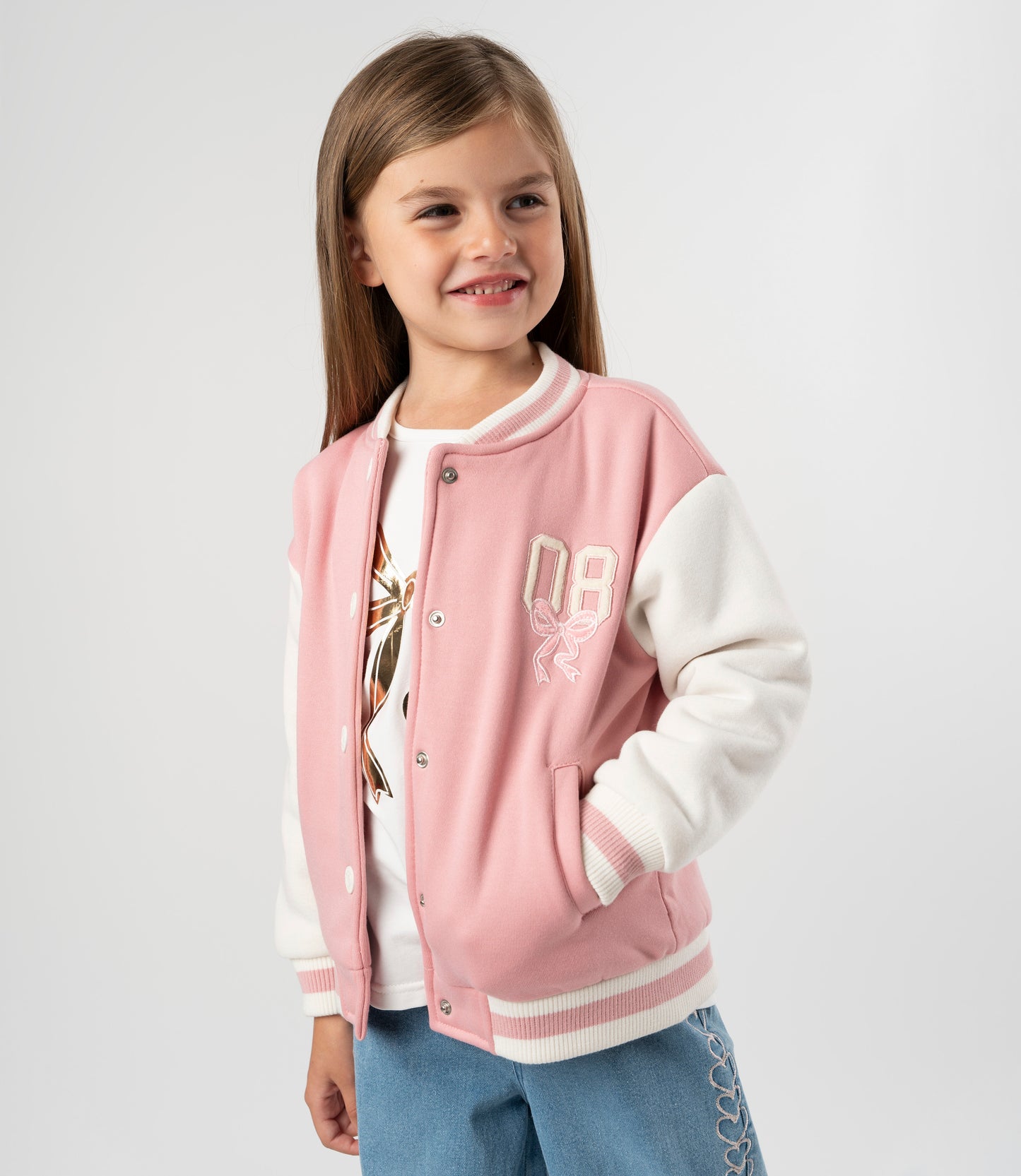 Chaqueta niña bomber