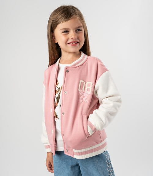 Chaqueta niña bomber