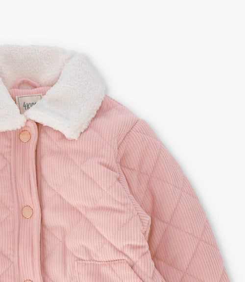 Chaqueta niña quilt 2 años / Rosado