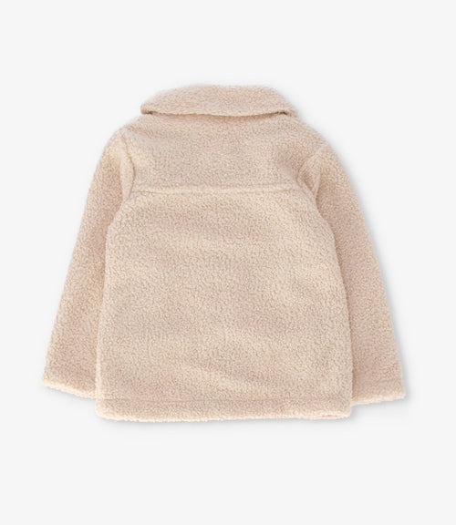 Chaqueta niña sherpa 2 años / Crudo