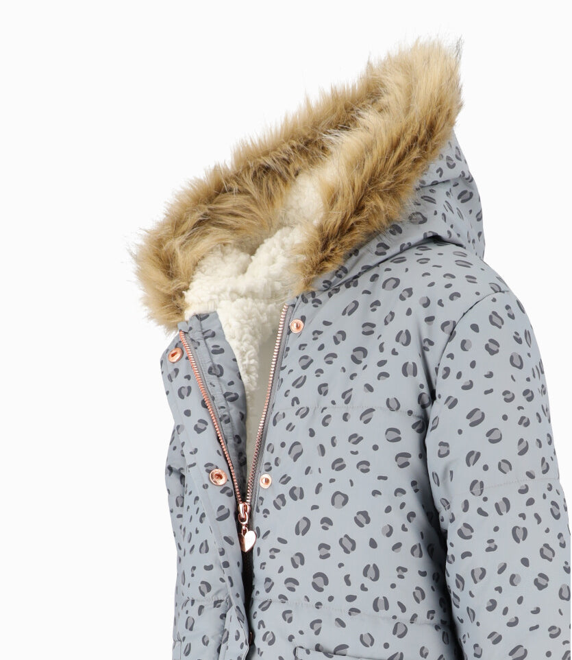 Parka Niña Animal Print