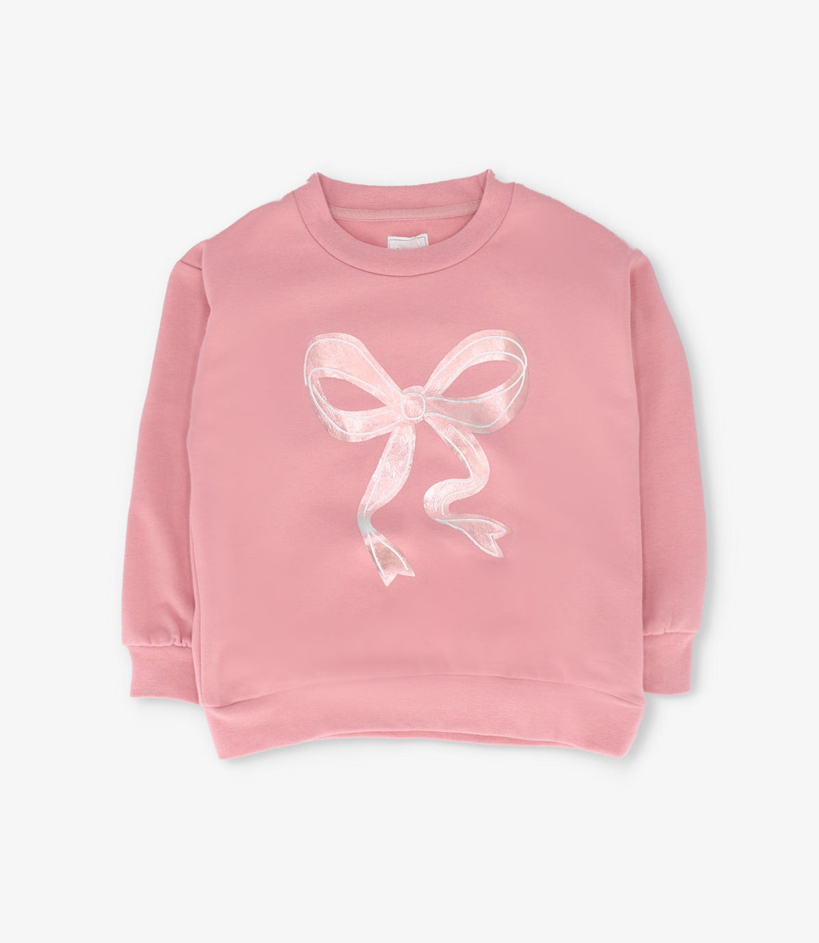 Polerón niña con lazo