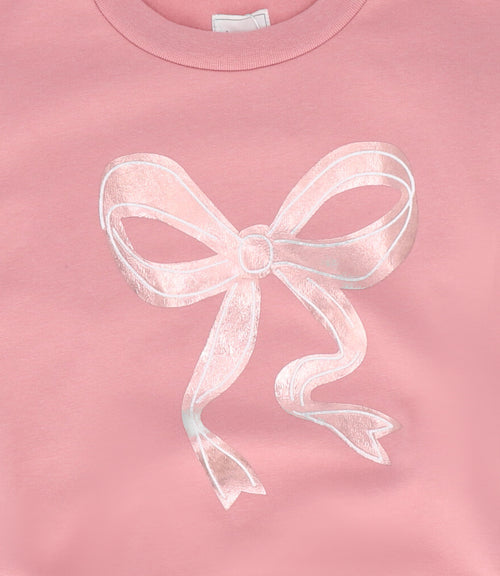 Polerón niña con lazo