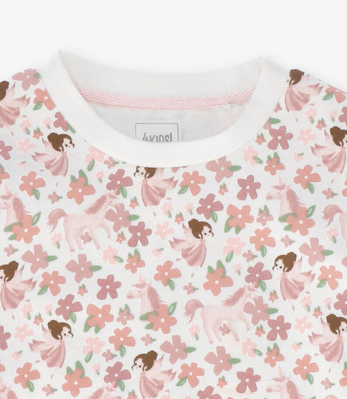 Polerón niña con flores 2 años / Varios