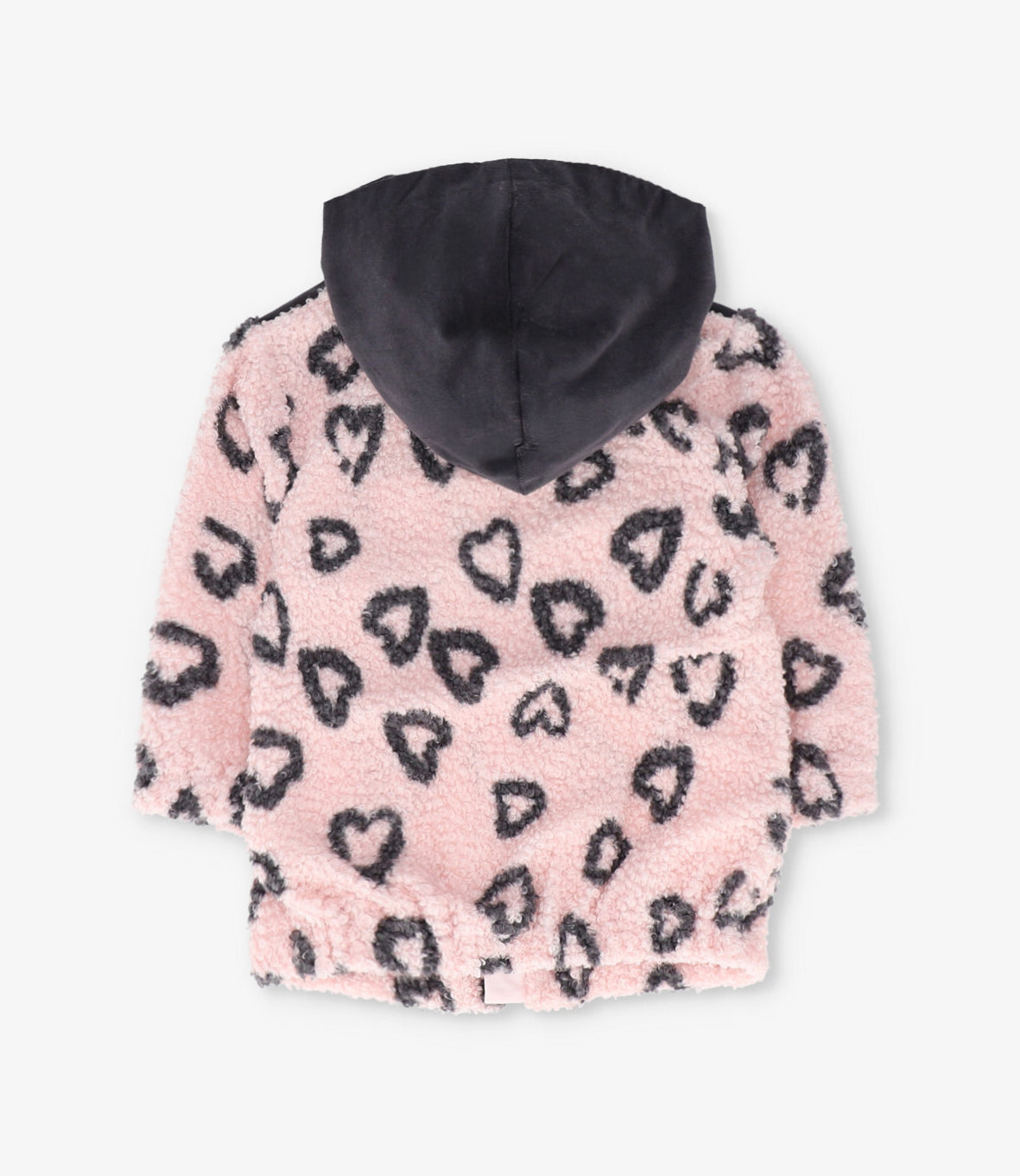 Polerón niña corazones 2 años / Rosado