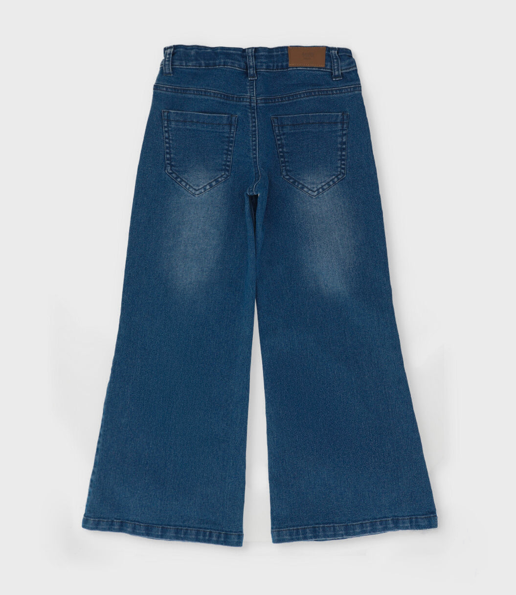 Jeans niña flare 2 años / Azul Marino