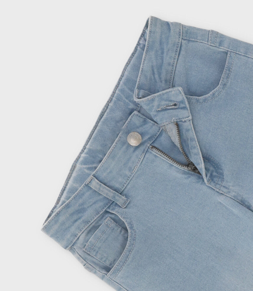 Jeans niña flare 2 años / Celeste