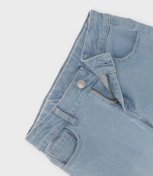 Jeans niña flare 2 años / Celeste