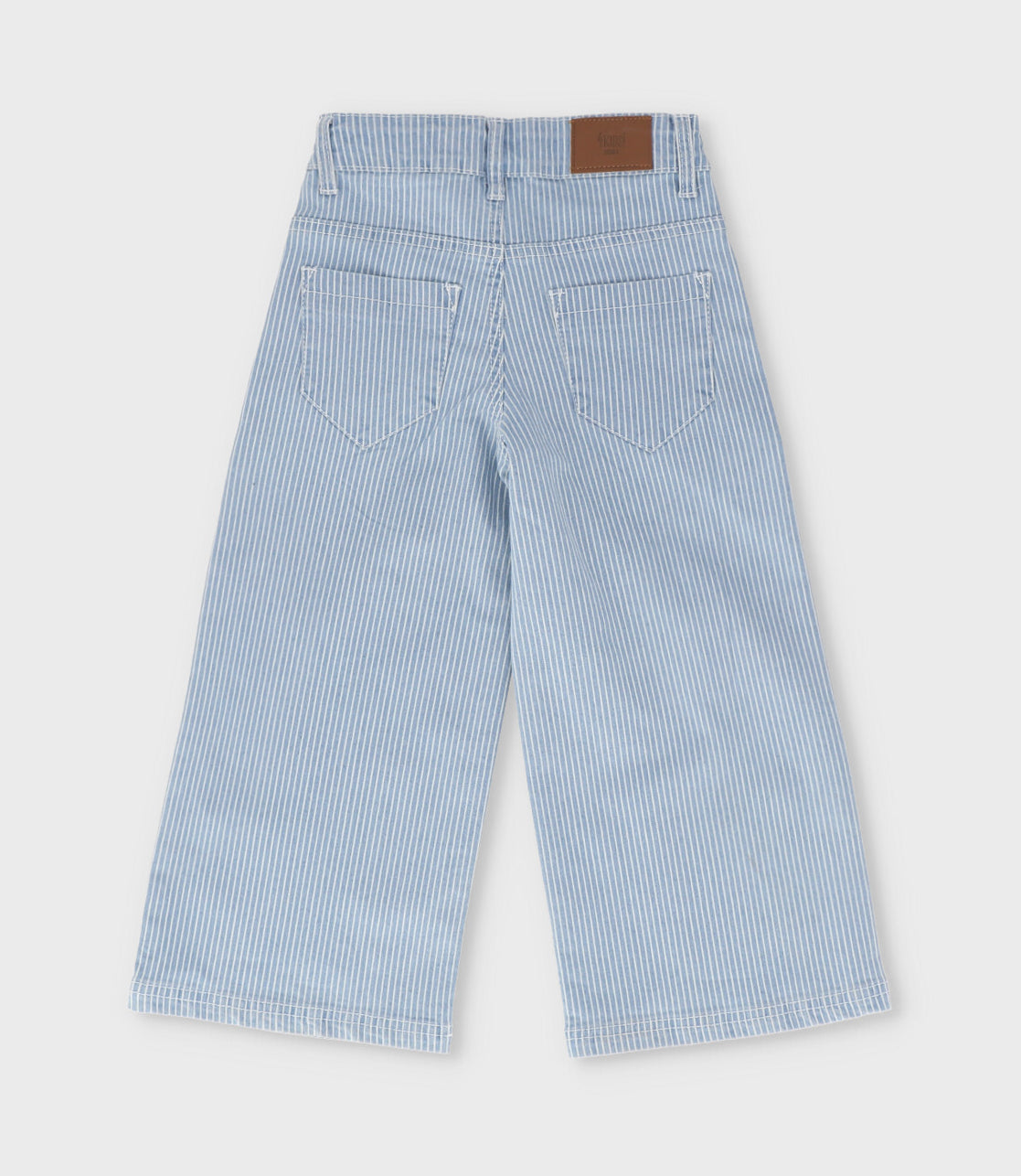 Jeans niña con rayas 2 años / Azul Marino
