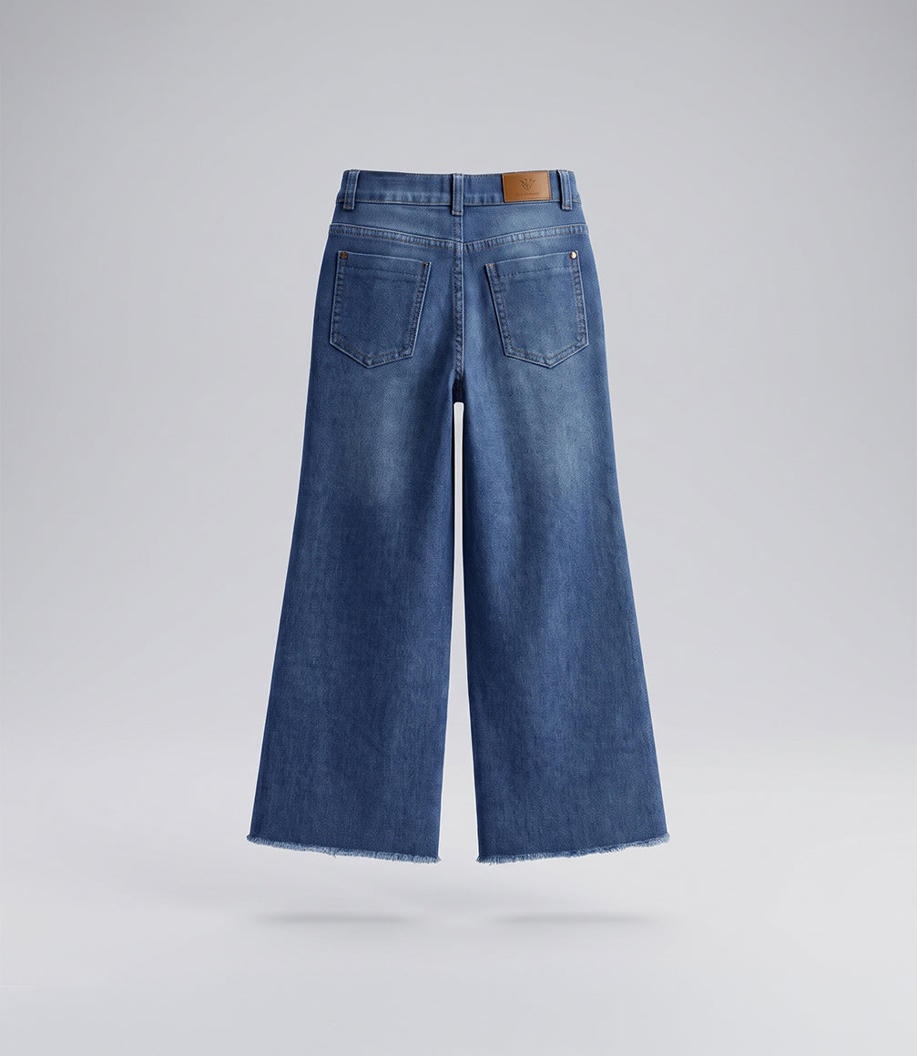 Jeans niña wide leg