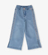 Jeans niña con corazones