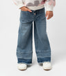 Jeans niña wide leg