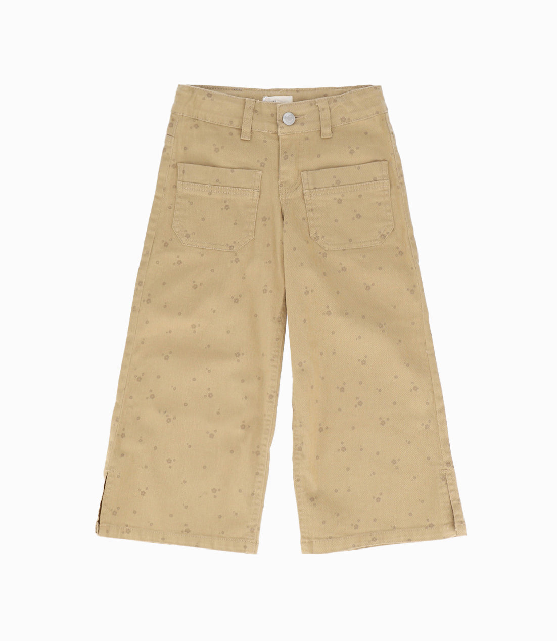 [NO PUBLICAR - GUARDADO] Pantalón Niña Con Flores 2 años / Beige
