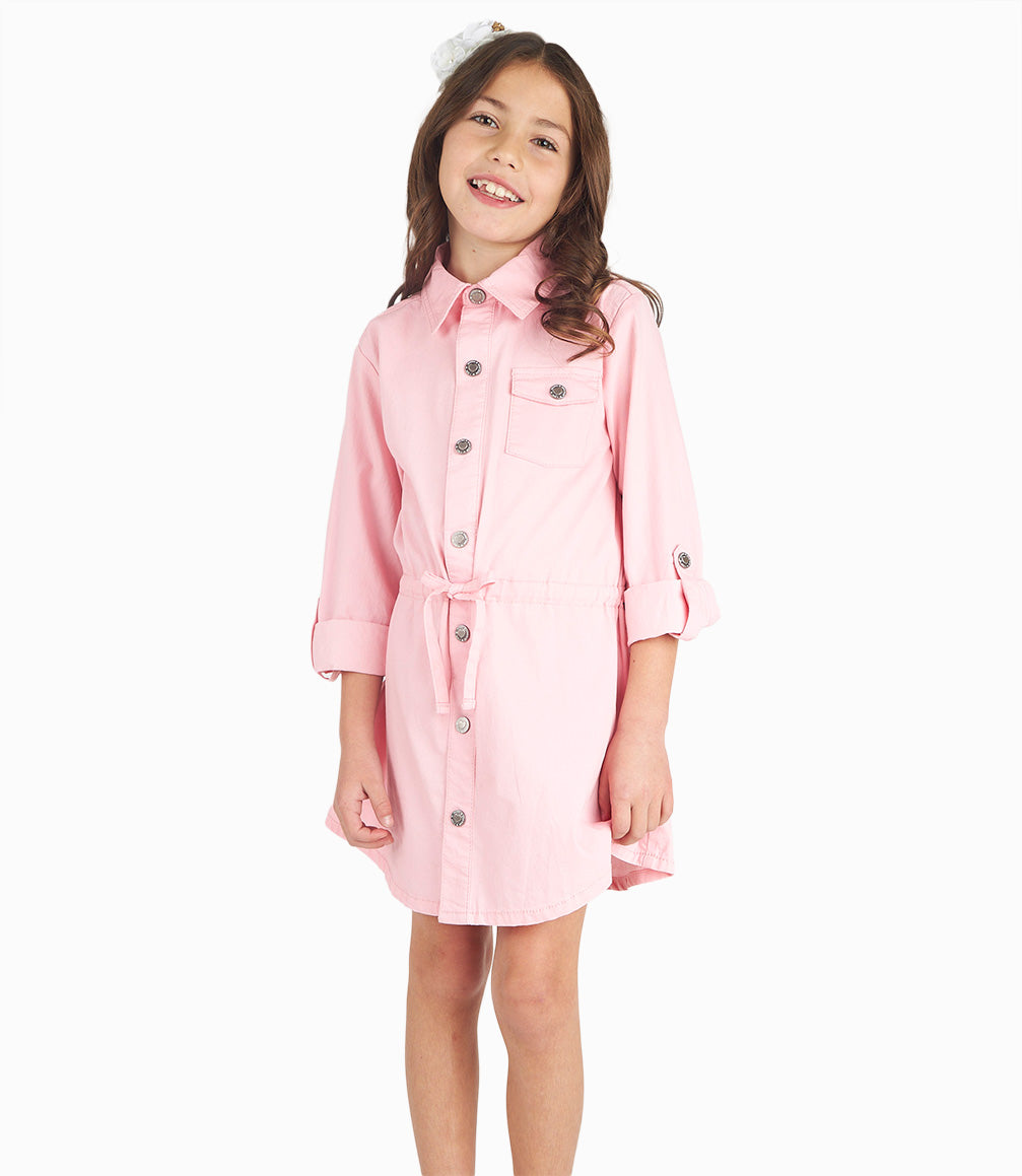 Vestido Niña Jeans Básico Rosado 2 años / Rosado