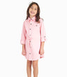 Vestido Niña Jeans Básico Rosado