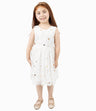 Vestido Niña Con Tull Blanco