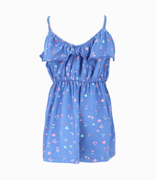 Vestido Niña Flores 2 años / Azul