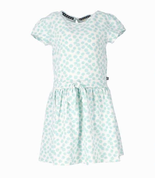 Vestido niña con flores 2 años / Menta