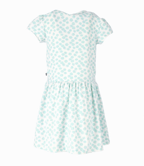 Vestido niña con flores 2 años / Menta