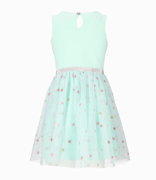 Vestido niña con tul