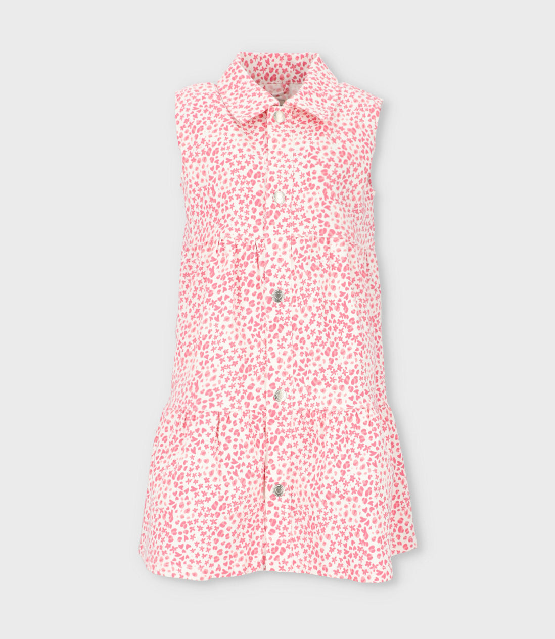 Vestido niña con diseño 2 años / Blanco