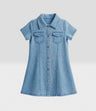 Vestido niña denim