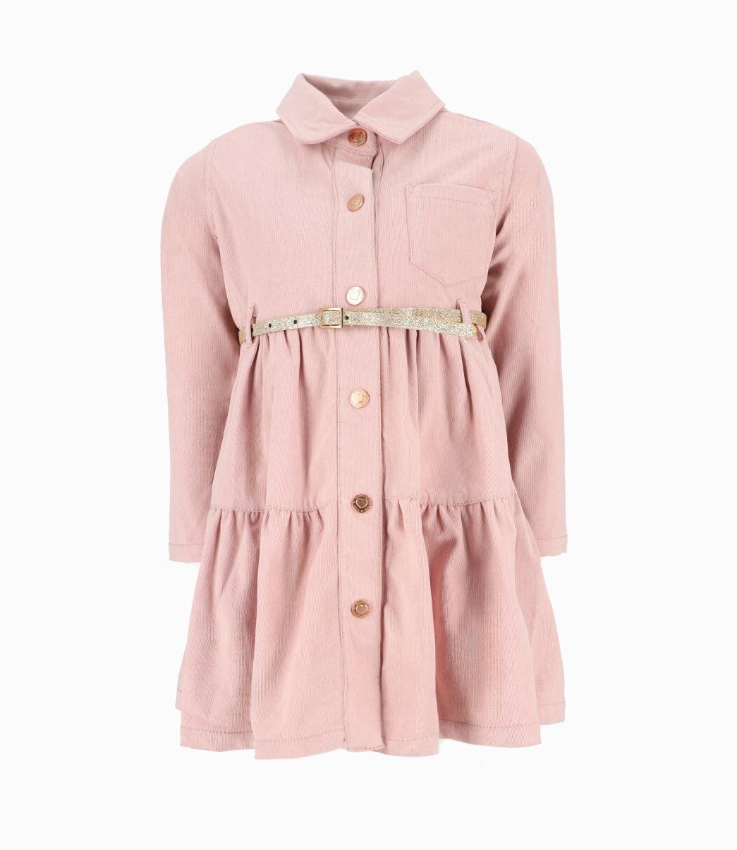 [NO PUBLICAR - GUARDADO] Vestido Niña Con Cinturón 2 años / Morado