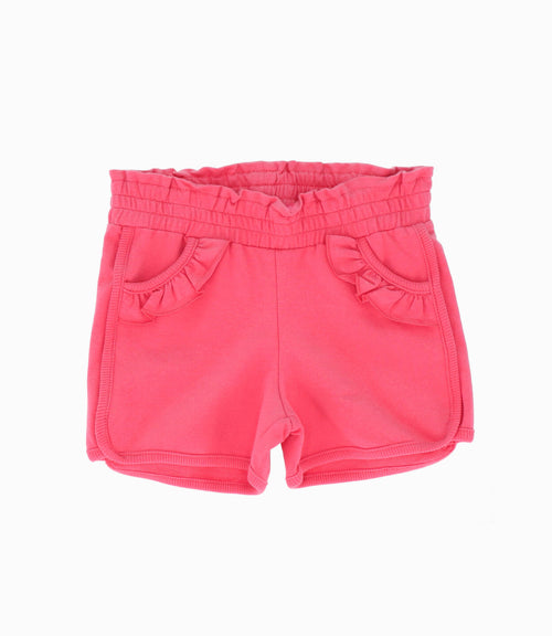 Short niña con lazo 2 años / Coral