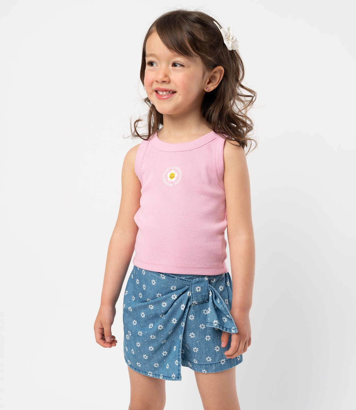 Short niña falda short 2 años / Azul Marino