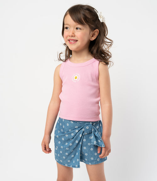 Short niña falda short 2 años / Azul Marino