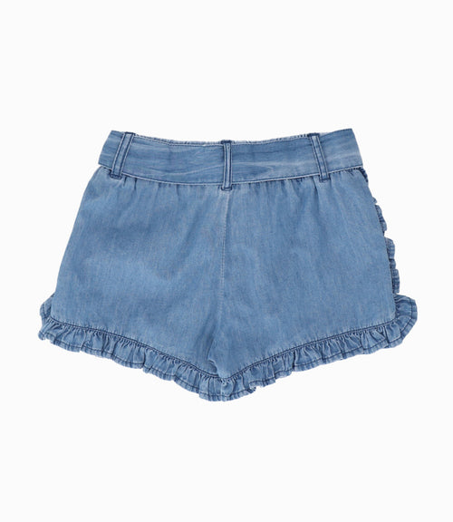 Short niña con lazo 2 años / Azul Marino