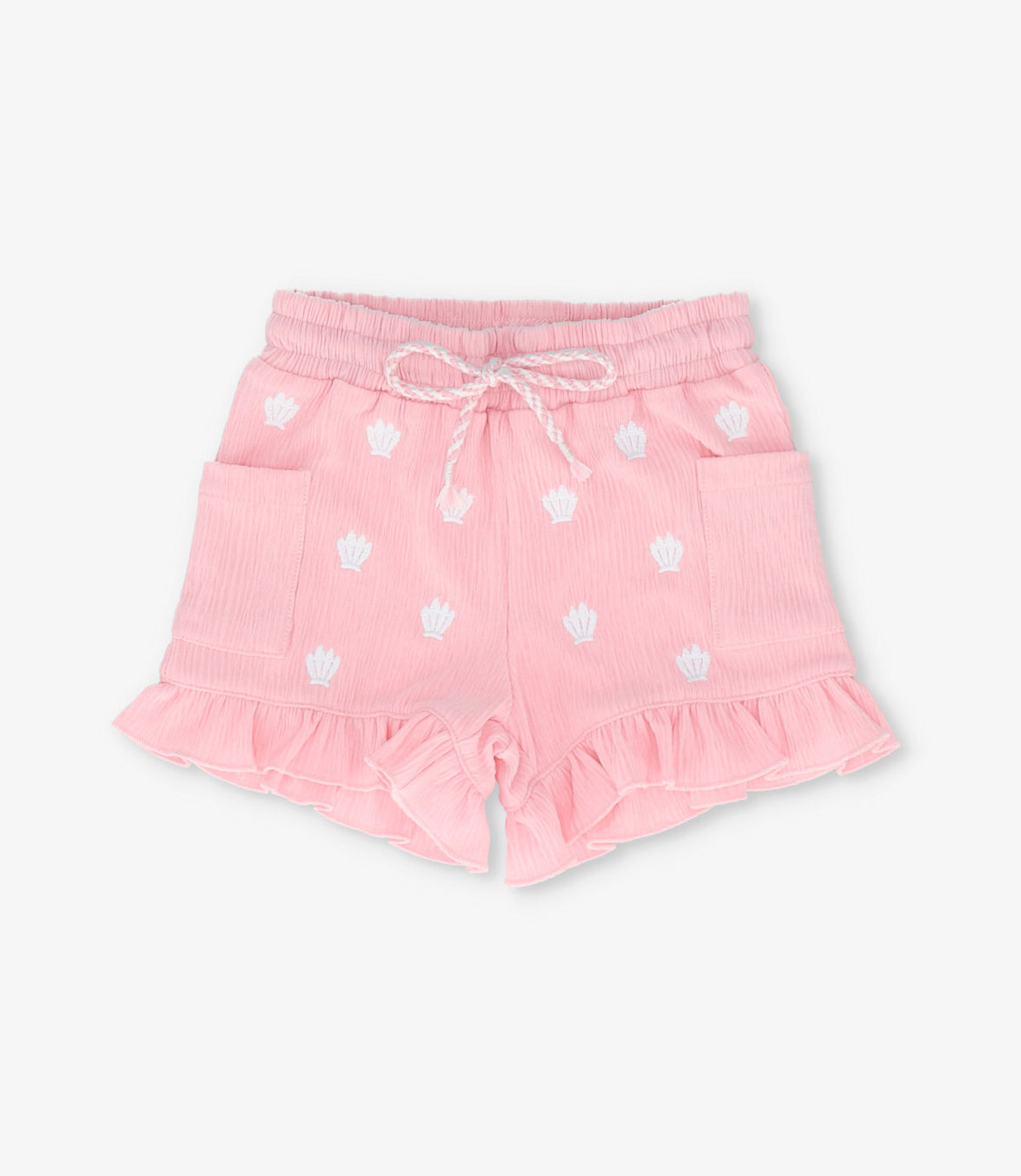 Short niña con vuelos 2 años / Rosado