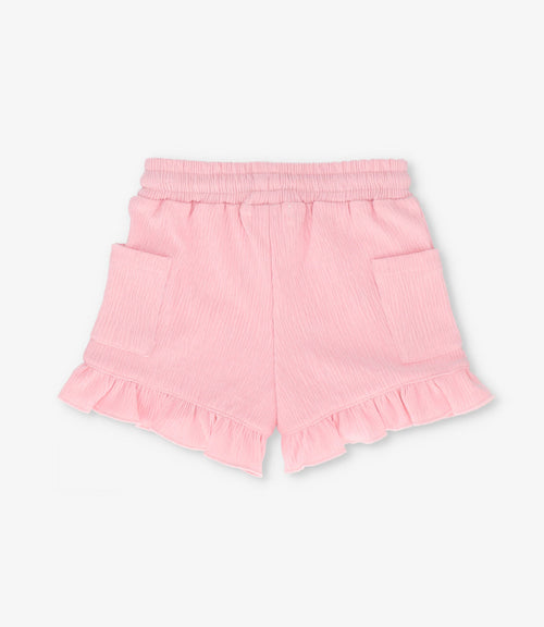 Short niña con vuelos 2 años / Rosado