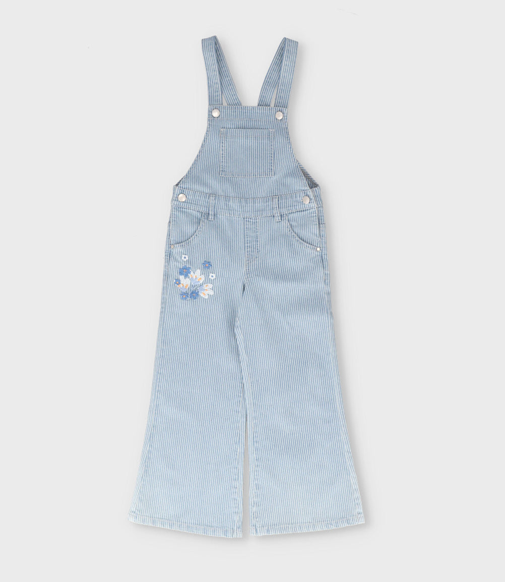 Jardinera niña denim 2 años / Azul Marino