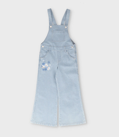 Jardinera niña denim 2 años / Azul Marino