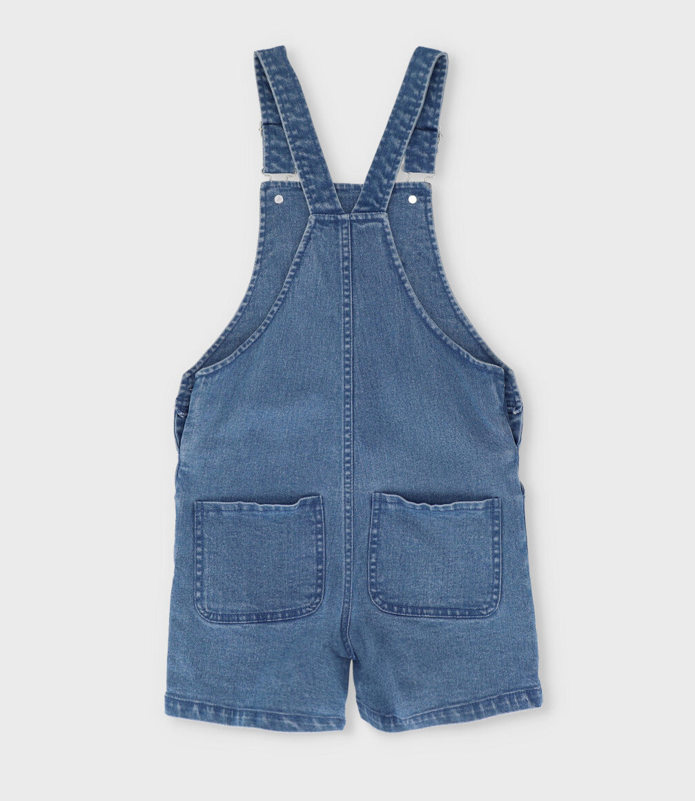 Jardinera niña denim 2 años / Azul Marino