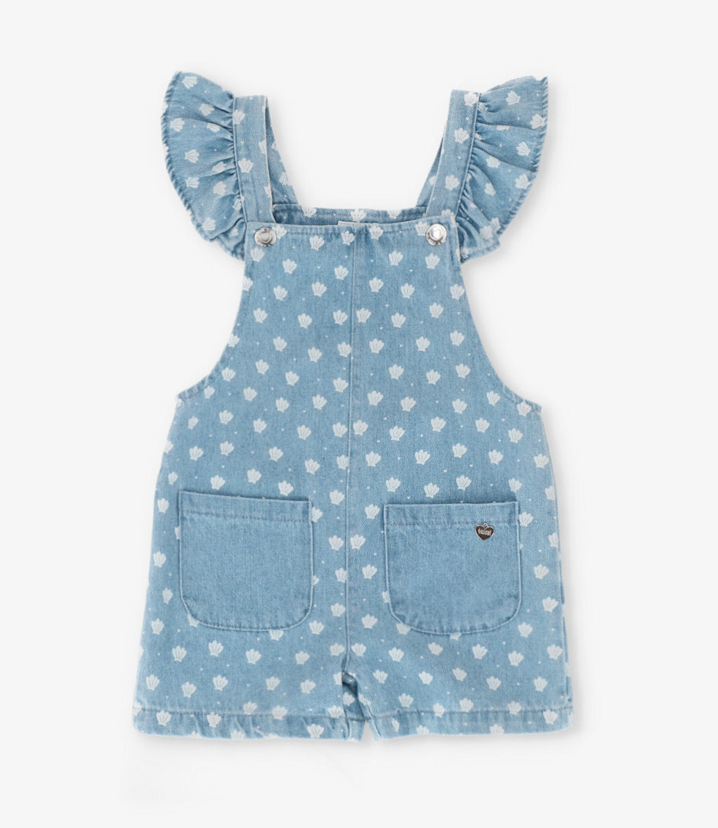 Jardinera niña denim 2 años / Azul Marino