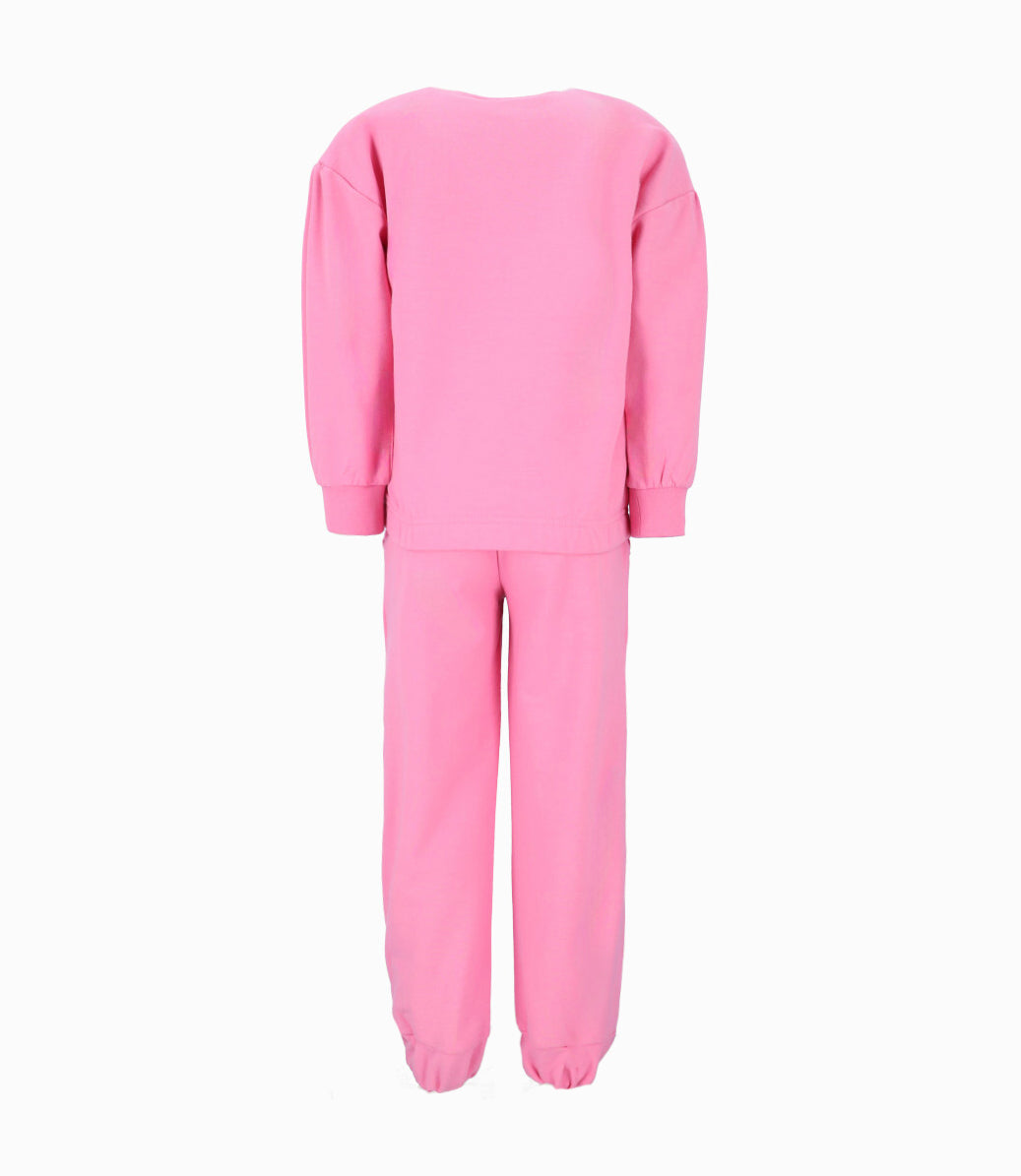 Buzo niña de oso con giltter 2 años / Rosado
