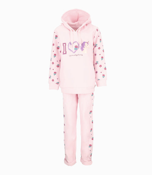 Buzo niña con unicornio 2 años / Rosado