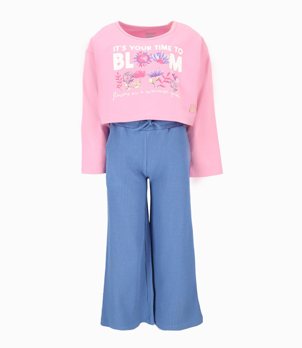 Conjunto niña bloom 2 años / Rosado