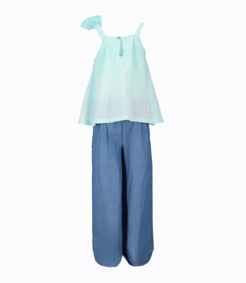 Conjunto niña con cinta