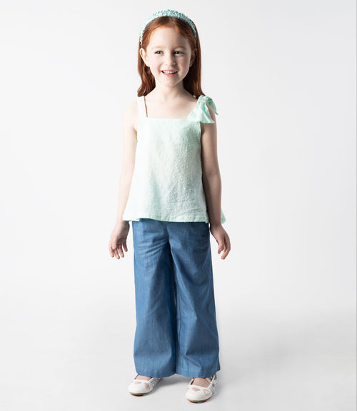 Conjunto niña con cinta