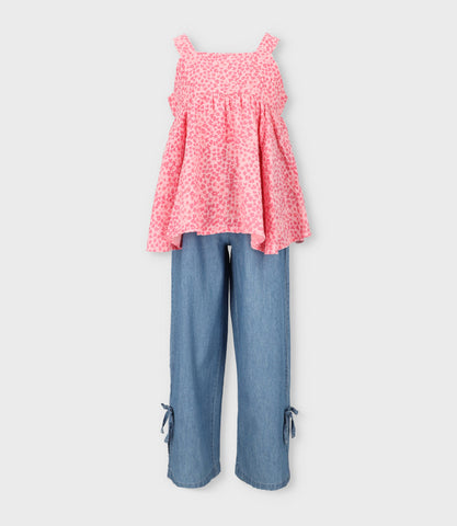 Conjunto niña con print