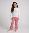 Conjunto niña con flores
