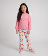 Conjunto niña con flores