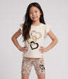 Conjunto niña animal print