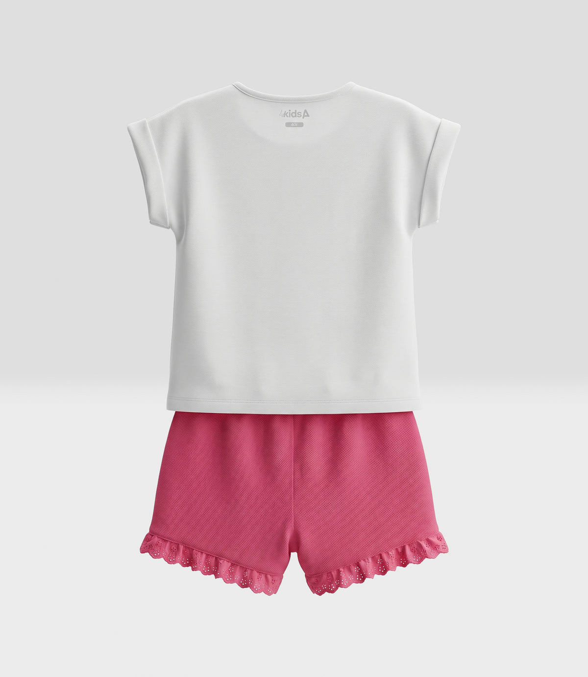 Conjunto niña gatito 2 años / Coral