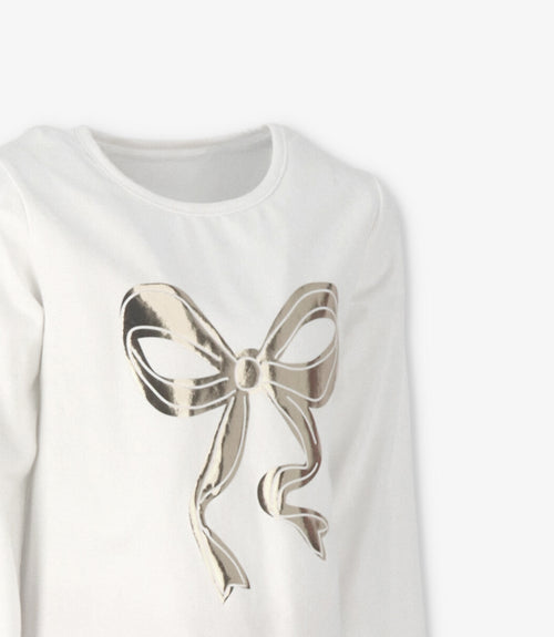 Conjunto niña con lazo